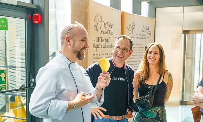 Estudiants del Culinary Institute of Barcelona en una classe del Màster en Direcció de Restaurants